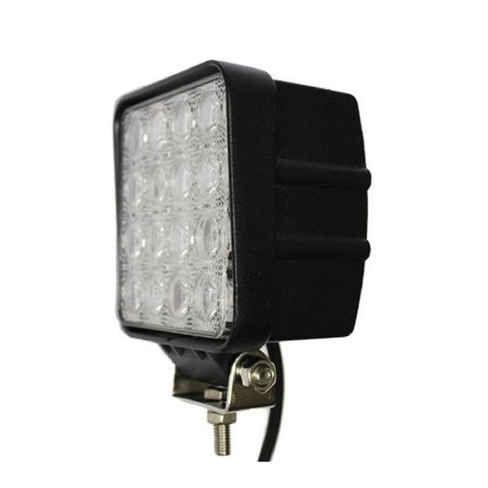 proiector auto patrat, proiector led auto 48w, proiectoare auto, proiectoare off road, proiector offroad 12v-24v, proiectoare led camion, proiectoare suv, proiector auto 3520lm, ledia.ro