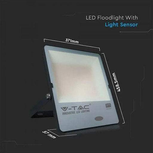 Proiector LED cu senzor de lumina 200W SMD Chip Samsung, 4000K - ledia.roProiectoare 230V