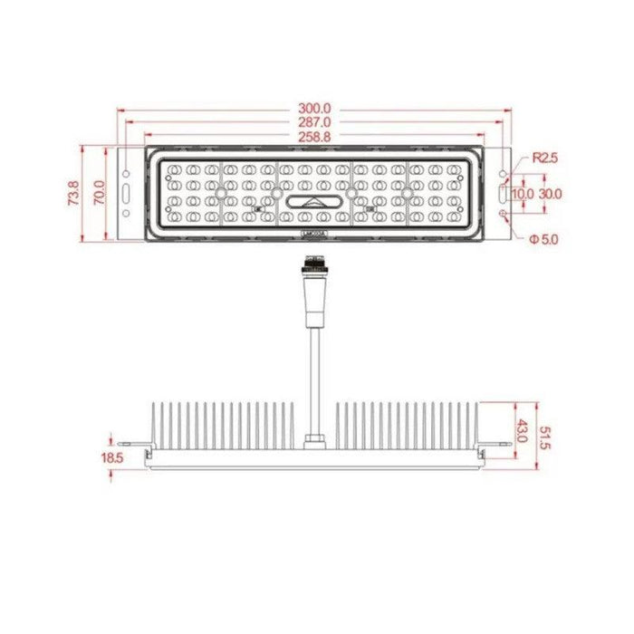 proiector led profesional, proiector naval, proiector porturi, proiector led sali de sport, proiector led arene sportive, proiector stadioane, proiector led modular 50W/180lmw, proiector led modular profesional, ledia.ro