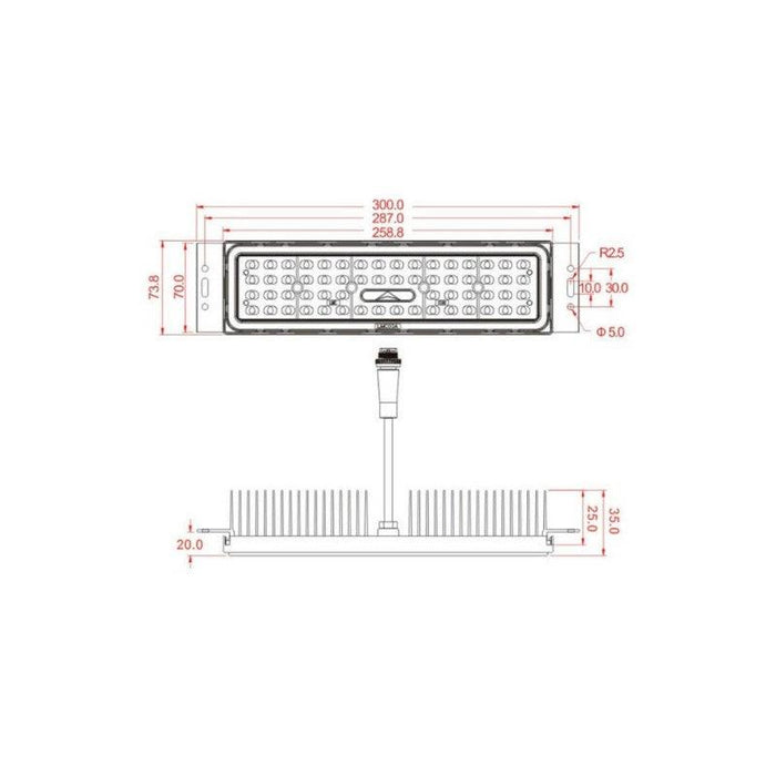 proiector led profesional, proiector naval, proiector porturi, proiector led sali de sport, proiector led arene sportive, proiector stadioane, proiector led modular 200W, proiector Philips Xitanium, ledia.ro