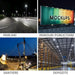 Proiector modular, proiector profesional, proiector modular, proiector led 150W, proiector led exterior, proiector led aluminiu,  proiector stadioane, proiectoare reclame, ledia.ro