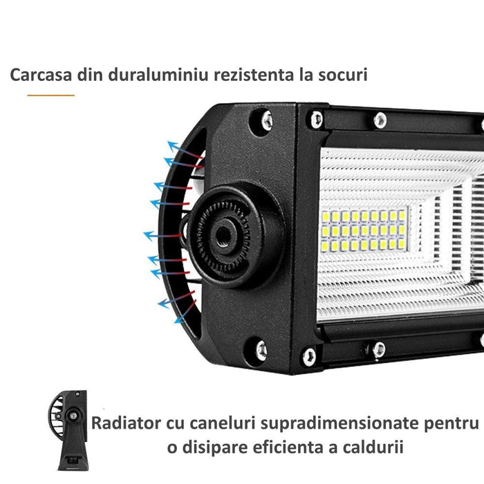 proiector auto dreptunghiular, proiector led auto 216w, proiectoare auto combo beam, proiectoare off road dreptunghiulare, proiectoare off road, proiector auto offroad 34cm, proiector offroad 12v-24v, proiectoare led camion, proiectoare suv, proiector 12v auto faza lunga faza scurta, ledia.ro