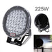 proiector auto rotund, proiector led auto 225w, proiectoare auto spot beam, proiectoare off road, proiector offroad 12v-24v, proiectoare led camion, proiectoare suv, proiector auto 18000lm, ledia.ro