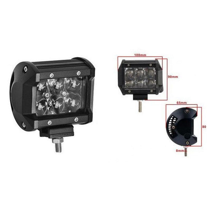 proiector auto, proiector led auto 18w, proiectoare auto, proiectoare off road, proiector auto offroad 10cm, proiector offroad 12v-24v, proiectoare led camion, proiectoare suv, proiector 12v-24v auto, ledia.ro