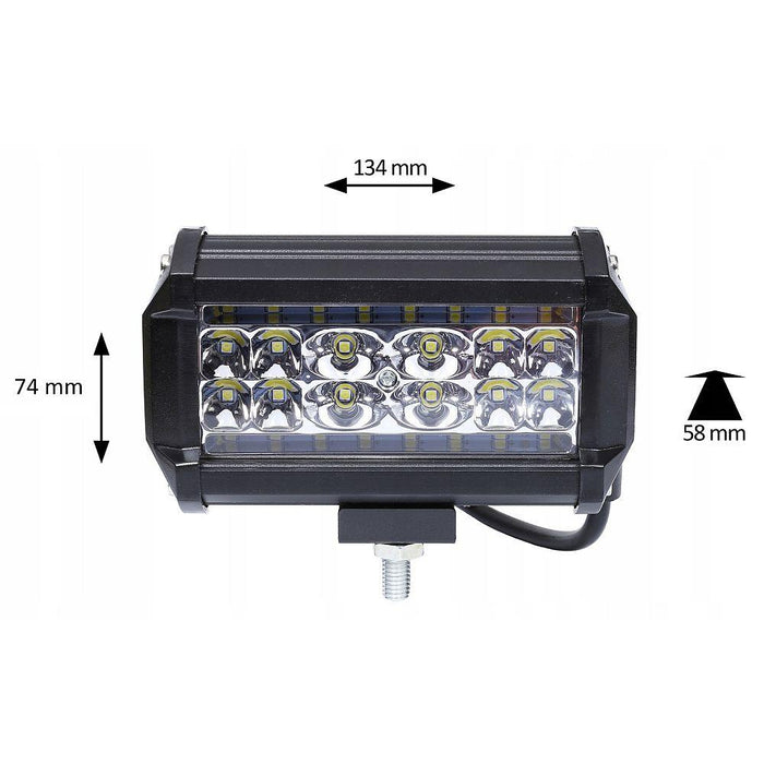 proiector auto dreptunghiular, proiector led auto 84w, proiectoare auto flood beam, proiectoare off road dreptunghiulare, proiectoare led off road, proiector led auto offroad 13cm, proiector offroad 12v-24v, proiectoare led camion, proiectoare suv, proiector 12v auto, ledia.ro