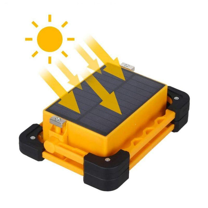 Proiector portabil cu incarcare Solara 30W, Baterie Power Bank - ledia.roProiectoare cu acumulator