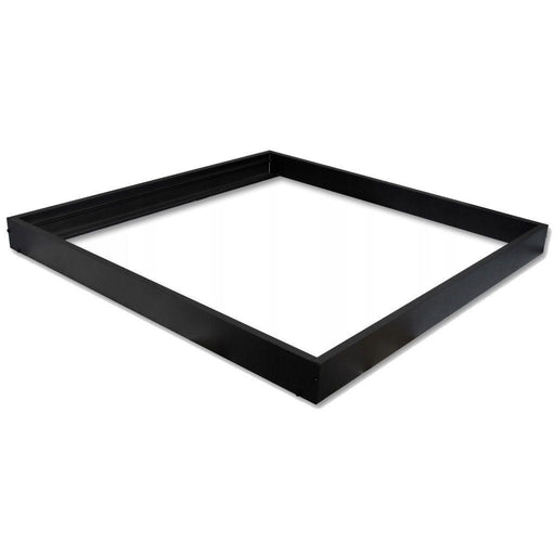 rama neagra panou led, rama montaj panou led, rama panouri 60x60cm, rama montaj aplicat, montare panou led, ledia.ro