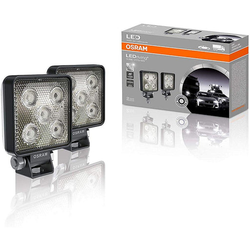 set proiectoare auto Osram, proiector VX70-WD, set proiectoare auto, proiector offroad, proiector masini teren, proiectoare auto 8w patrate, ledia.ro
