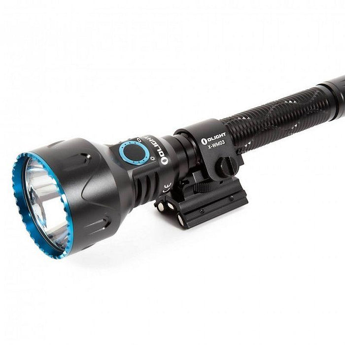 Set vanatoare Olight XL Javelot PRO2, lanterna led reincarcabila, lanterna tactica, lanterna puternica, lanterna arma vanatoare, lanterna profesionala, lanterna led cu acumulator, lanterna arma vanatoare, ledia.ro