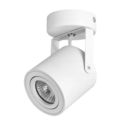 spot aplicat GU10, spot rotativ 350°, spot înclinabil 90°, iluminat direcționat GU10, spot LED rezidențial, spot LED comercial, iluminat eficient GU10, spot modern alb, spot led alb, ledia.ro