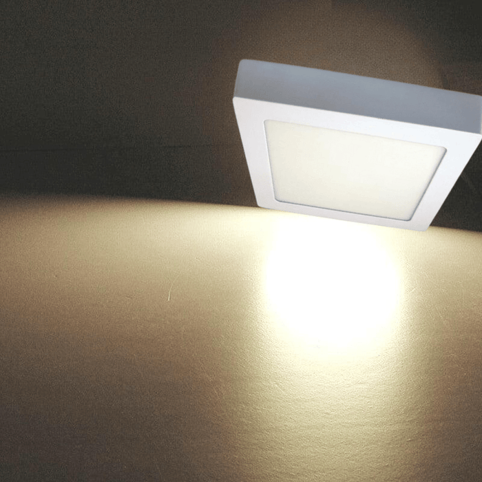 Spot LED patrat aplicat 6W Selfy, alb - ledia.roSpoturi patrate