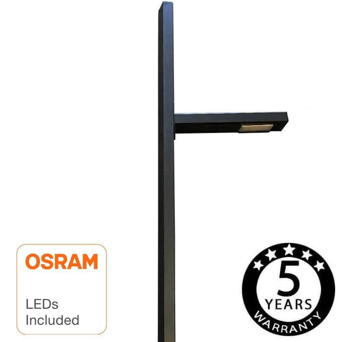 Stalp iluminat stradal 50W Ruth, SMD3030 chip OSRAM 3D, 4 m - 6 m - ledia.roStalpi LED