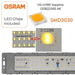 Stalp iluminat stradal 50W WANDA, SMD3030 chip OSRAM 3D, 4 m- 6 m - ledia.roStalpi LED